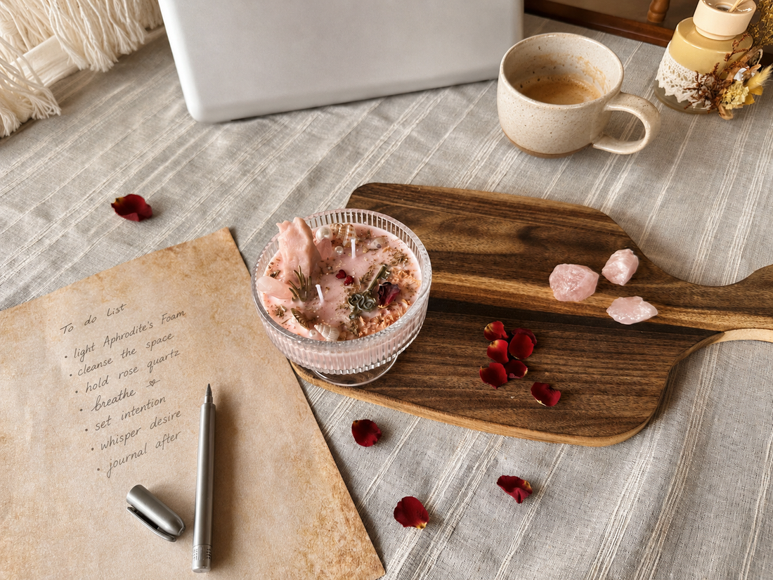 A Complete Guide to Handmade Self-Love Intention Candles with  Rituals