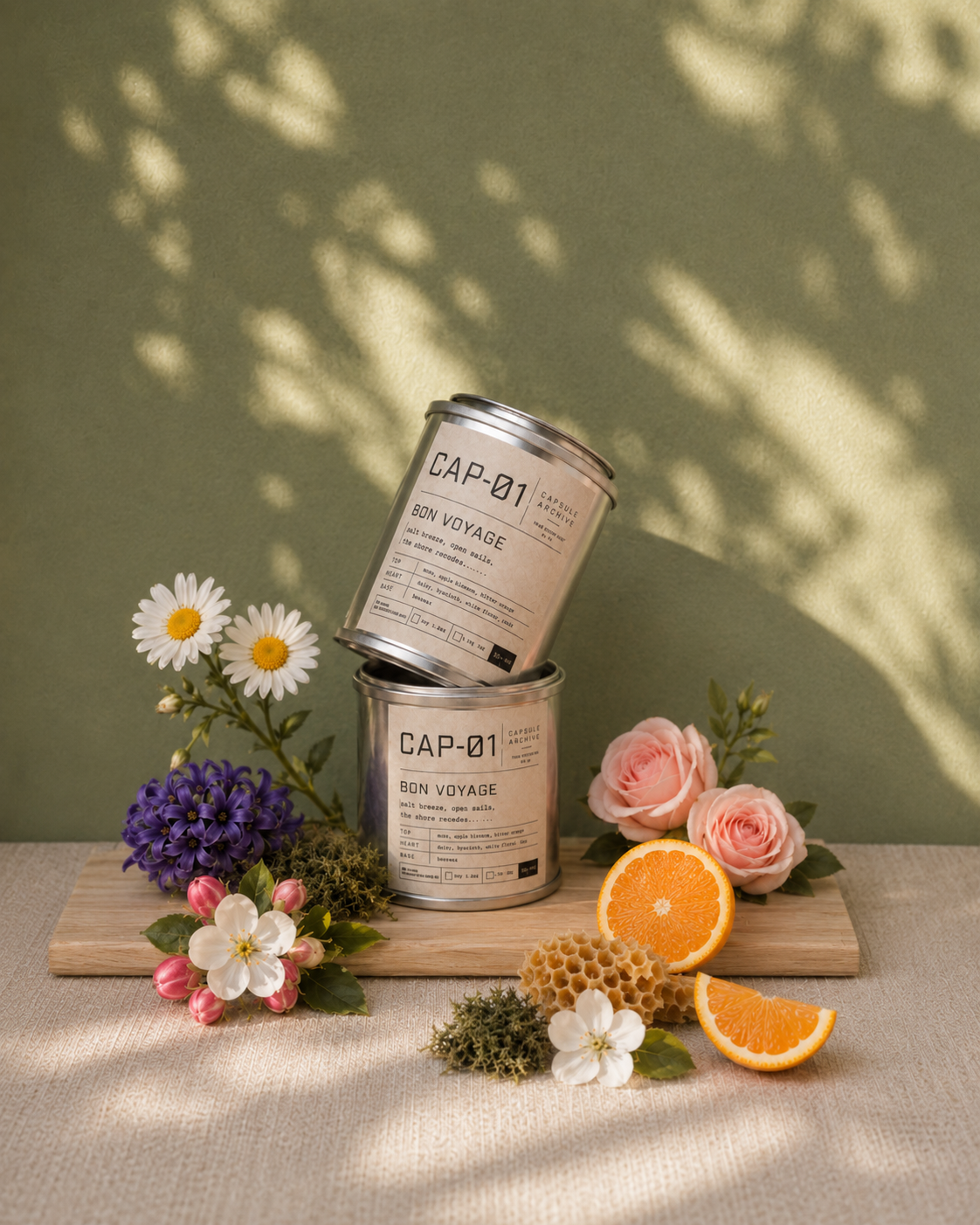 BON VOYAGE-SCENTED CANDLE-CAPSULE ARCHIV-CAP-01