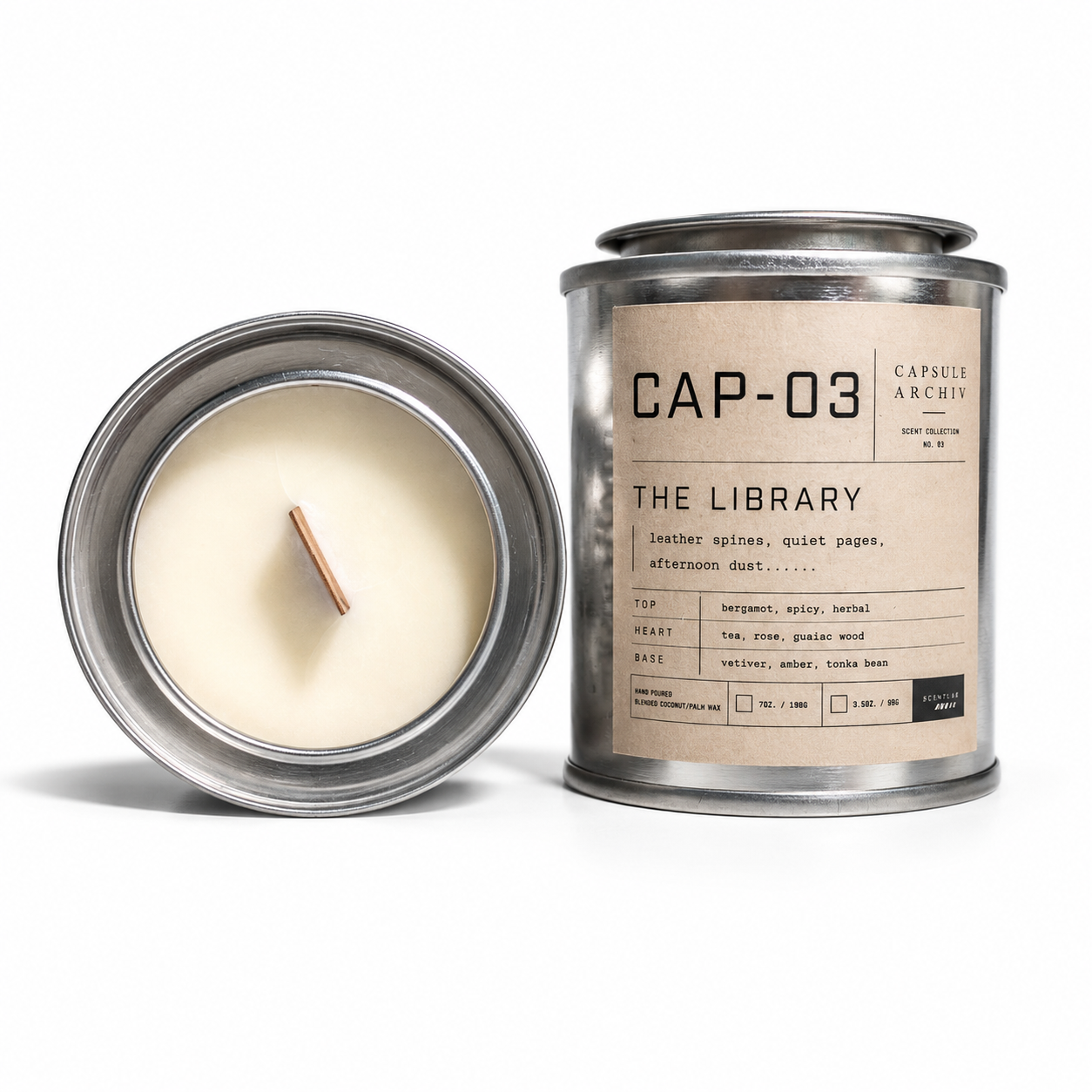 THE LIBRARY-SCENTED CANDLE-CAPSULE ARCHIV-CAP-03