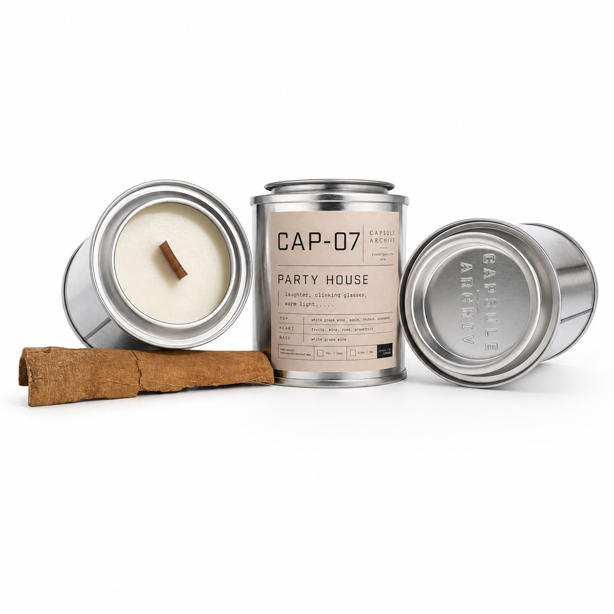 PARTY HOUSE-SCENTED CANDLE-CAPSULE ARCHIV-CAP-07
