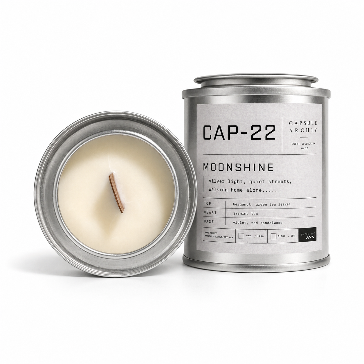 MOONSHINE-SCENTED CANDLE-CAPSULE ARCHIV-CAP-22