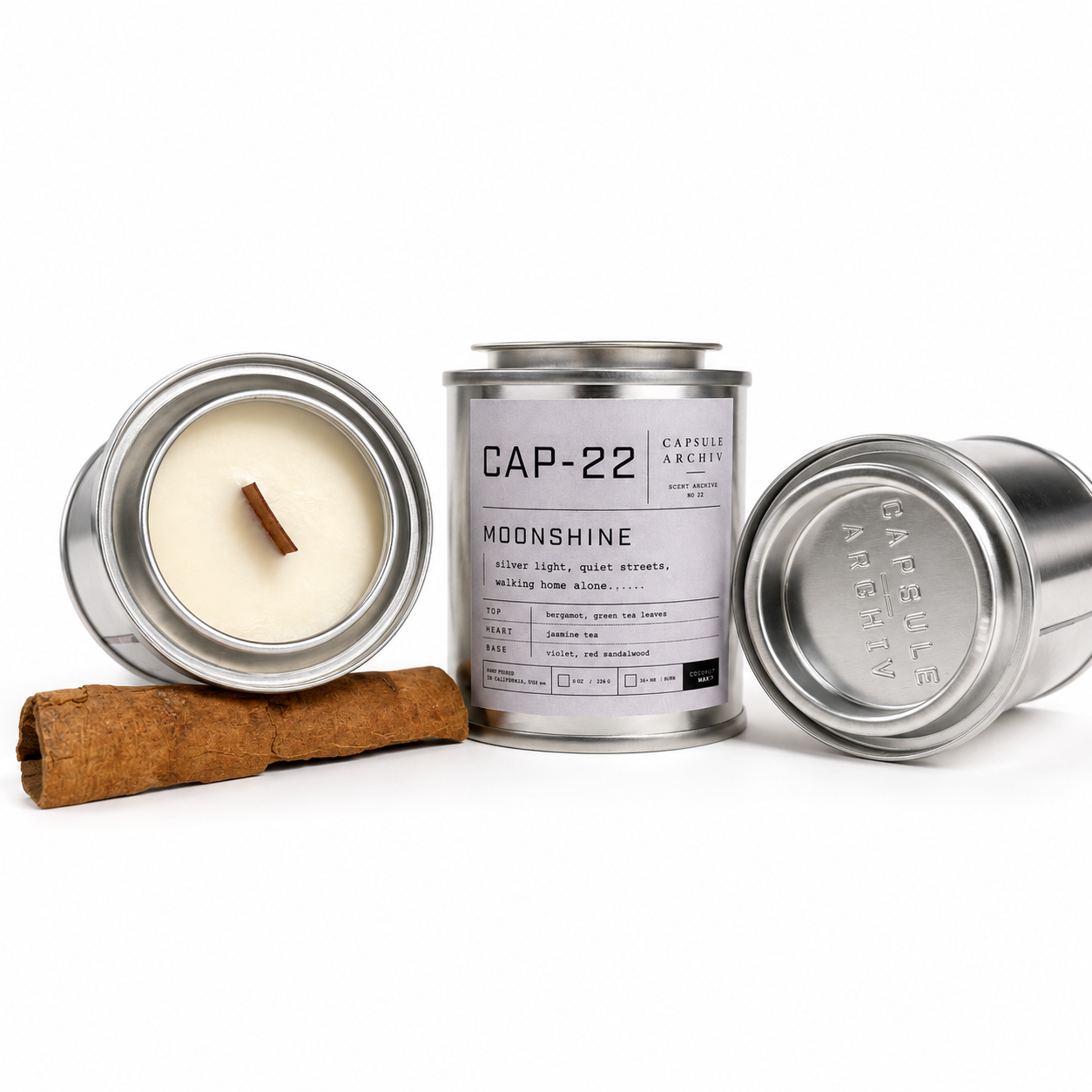 MOONSHINE-SCENTED CANDLE-CAPSULE ARCHIV-CAP-22