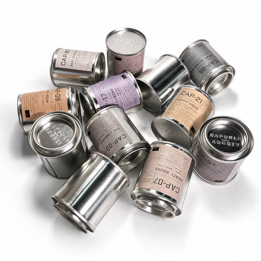 HAPPY HOUR-SCENTED CANDLE-CAPSULE ARCHIV-CAP-21
